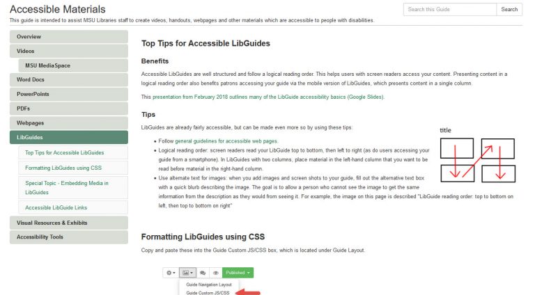 Read more about the article Accessible Materials Guide