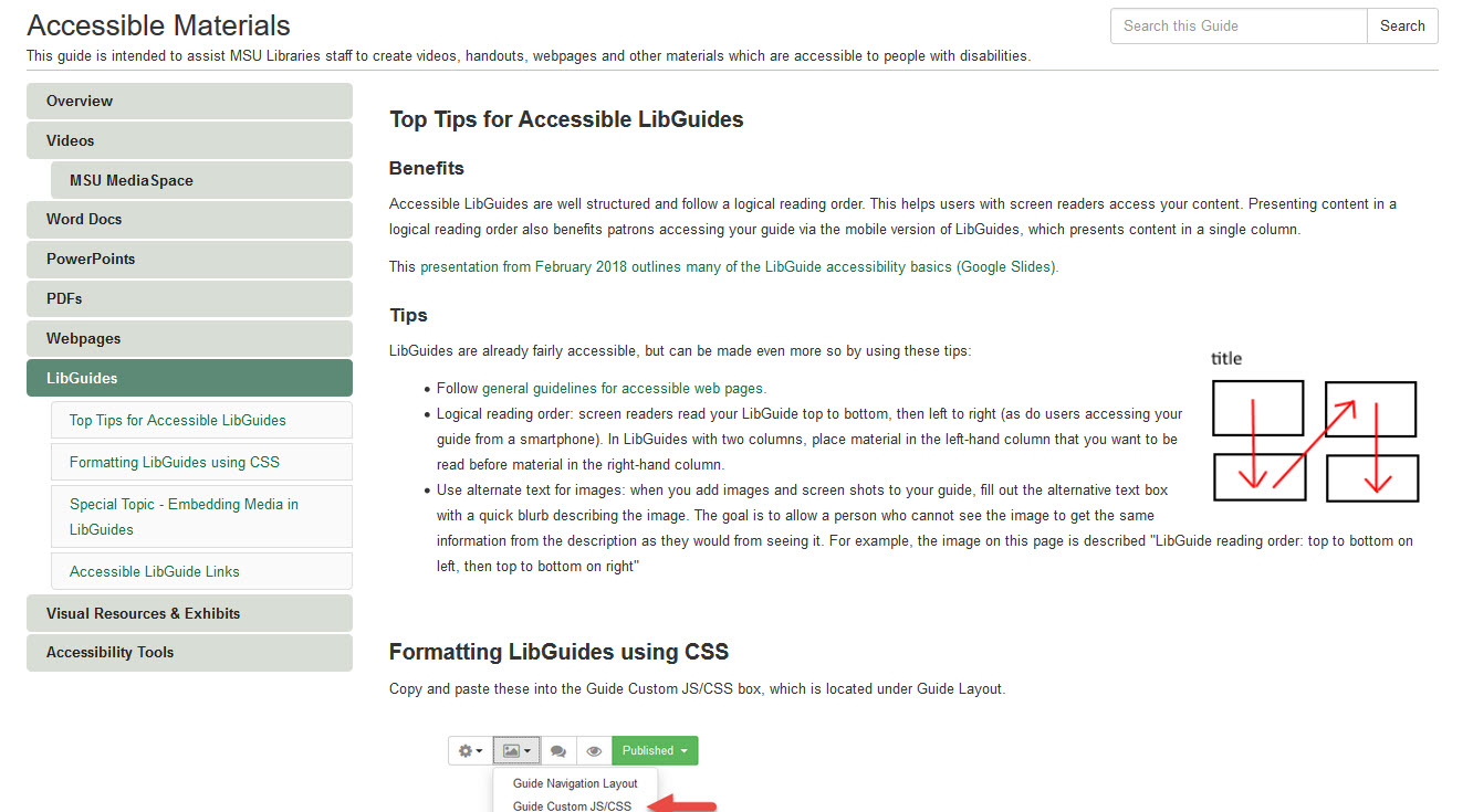 Read more about the article Accessible Materials Guide